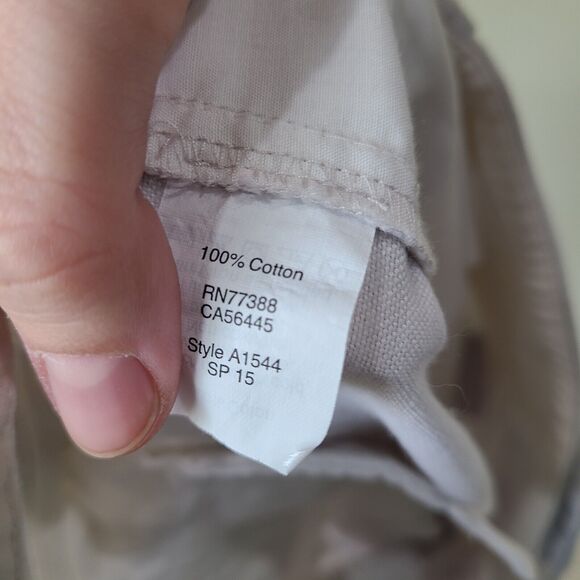 J. Crew Womens Woven Short Ivory Size 10 Neutral Lightweight Summer Classic - Picture 5 of 8